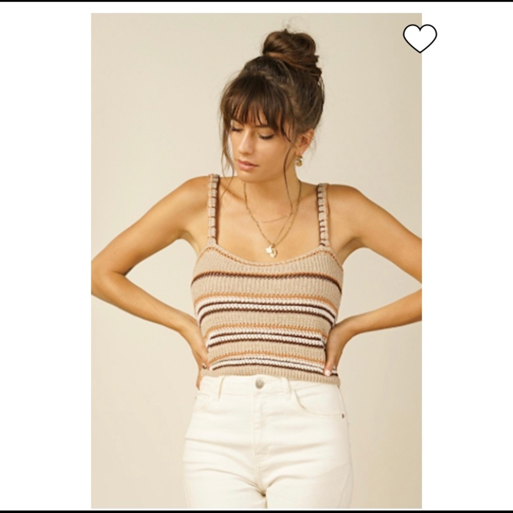 Line & Dot Savannah Sweater Tank